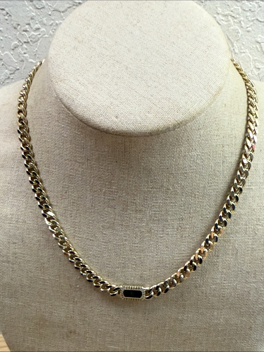 Gold Chain Necklace with  Accent — Women Jewelry